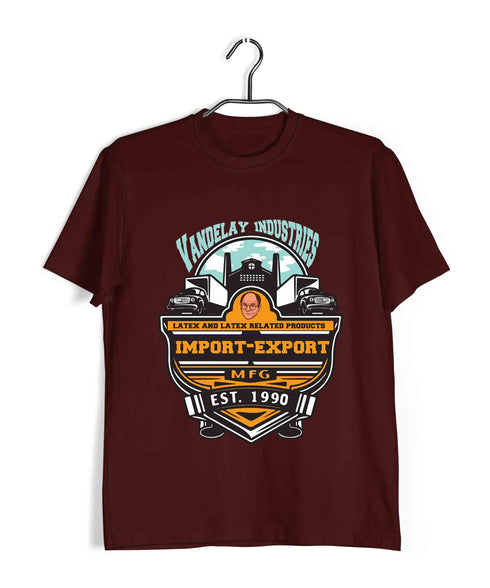 8 VANDELAY INDUSTRIES IMPORT EXPORT TV Series Casual Graphic Printed T-Shirt for Men